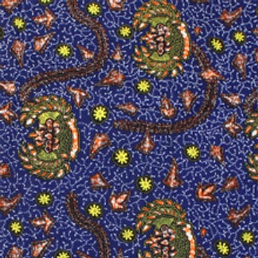 Economy Headdress Print Fabric 12 Yards image 0